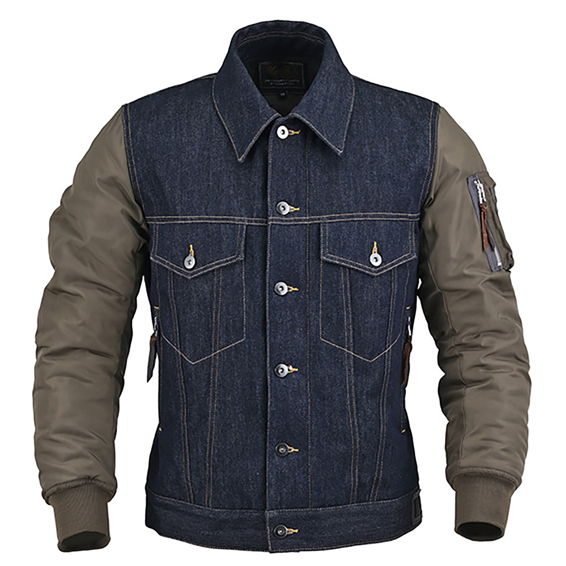 Max Fritz ミリタリー ベスト 本革トリム 日本製 M～L相当 楽天市場】日本未発売!米国直輸入! ホットレザー 本革 サイド